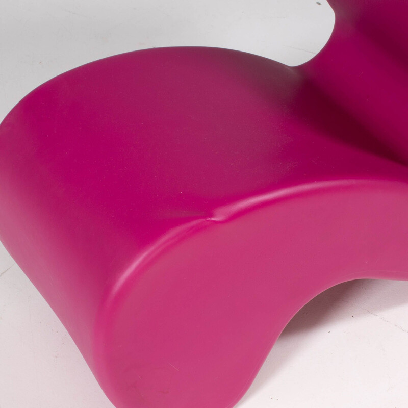 Vintage pink armchair by Verner Panton, 1997