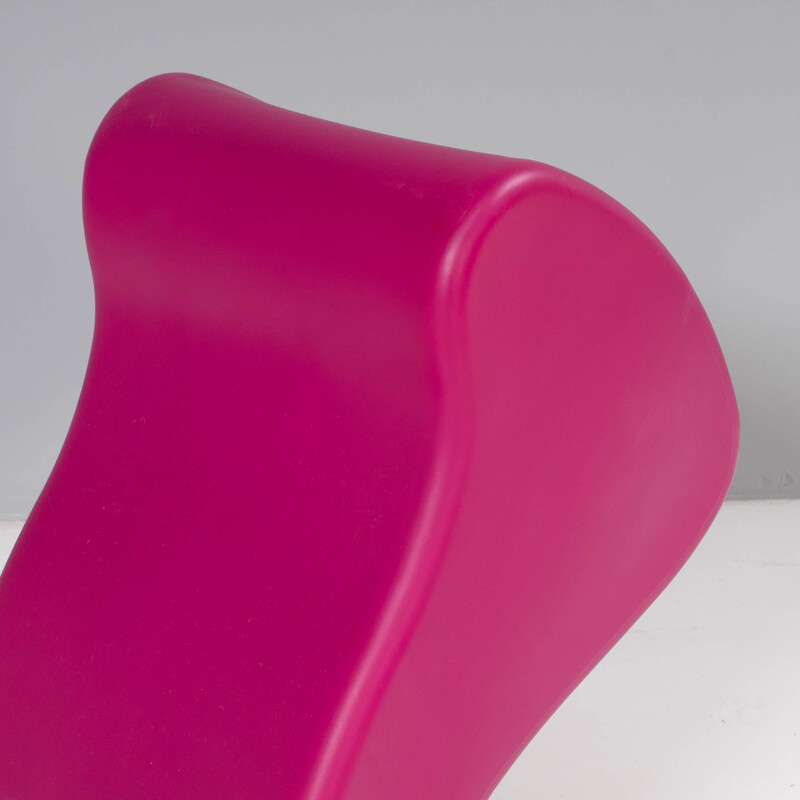 Fauteuil vintage rose de Verner Panton, 1997