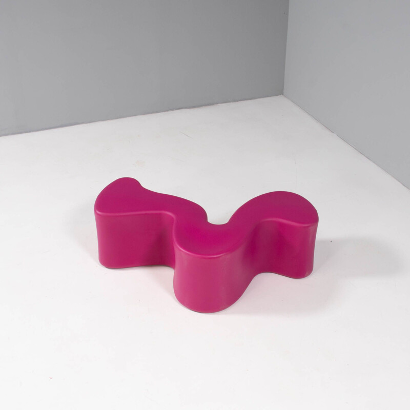 Vintage pink armchair by Verner Panton, 1997