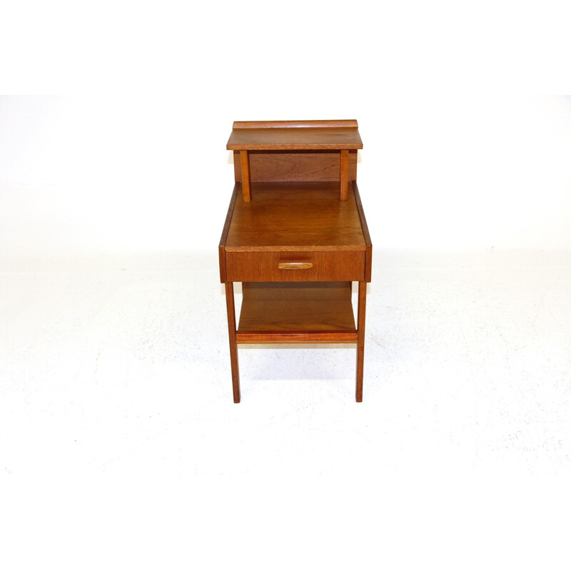 Vintage teak night stand, Sweden 1960