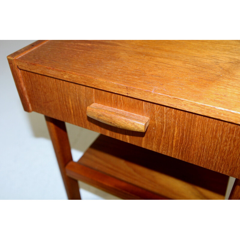 Vintage teak night stand, Sweden 1960