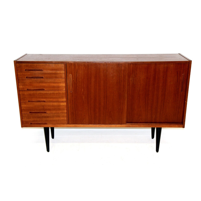 Vintage teak sideboard by Nils Jonsson for Troeds, 1960