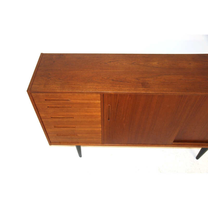 Vintage teak sideboard by Nils Jonsson for Troeds, 1960