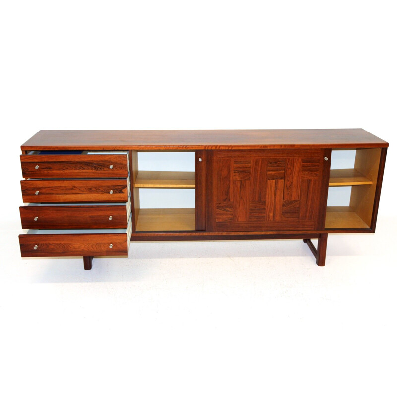 Vintage rosewood sideboard by Nils Jonsson for Troeds, Sweden 1970