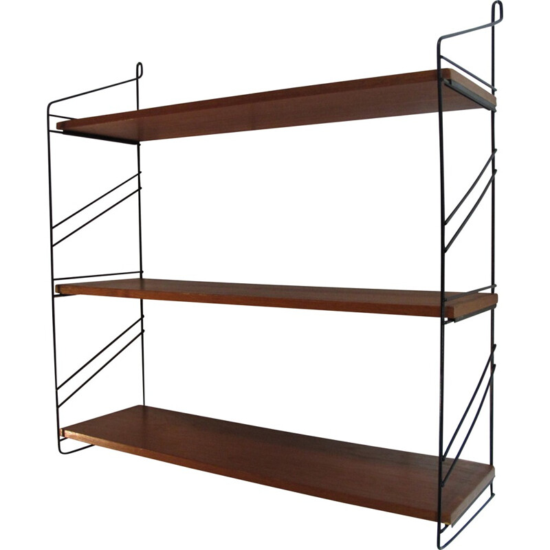 Scandinavian teak shelving system - 1960s