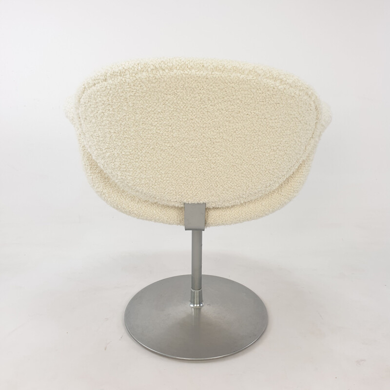 Vintage Tulip white armchair by Pierre Paulin for Artifort, 1980s