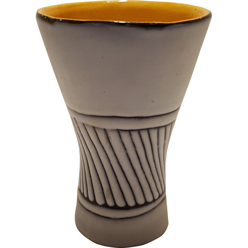 Vase in ceramic, Roger CAPRON - 1960s