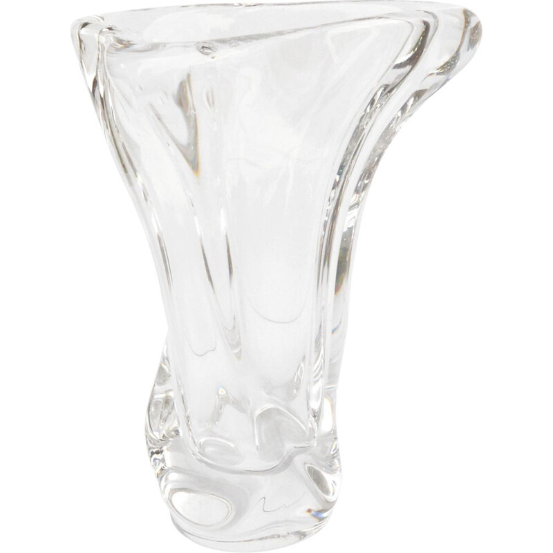 vase vintage en cristal