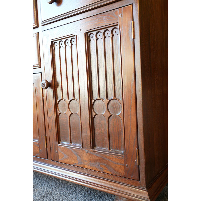 Vintage golden dawn sideboard by Ercol, 1993