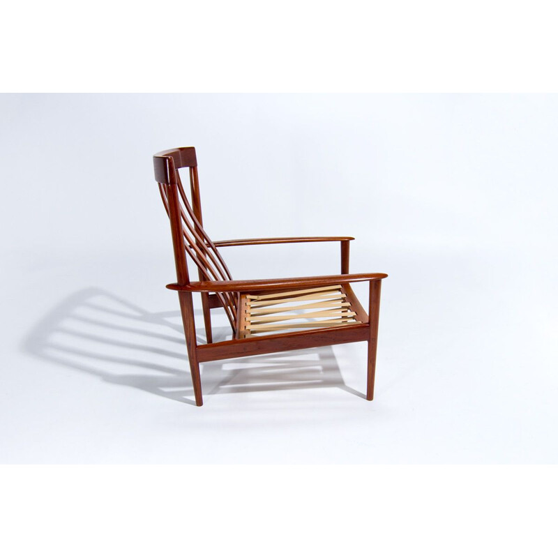 Vintage teakhouten fauteuil van Grete Jalk voor P. Jeppesens, 1950