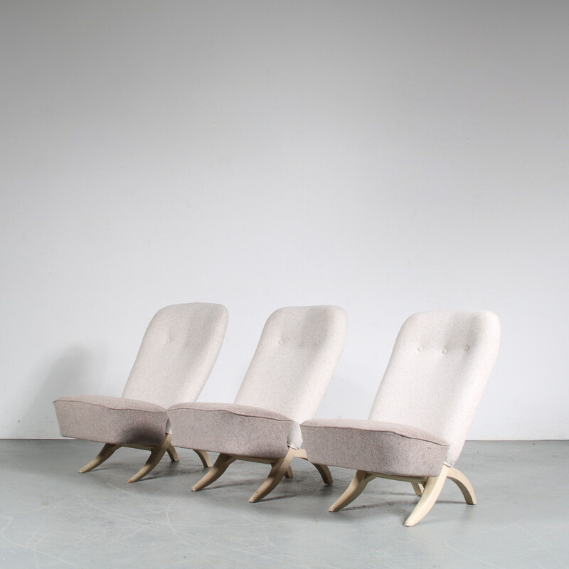 Vintage "Congo" armchair by Theo Ruth for Artifort, Netherlands 1950