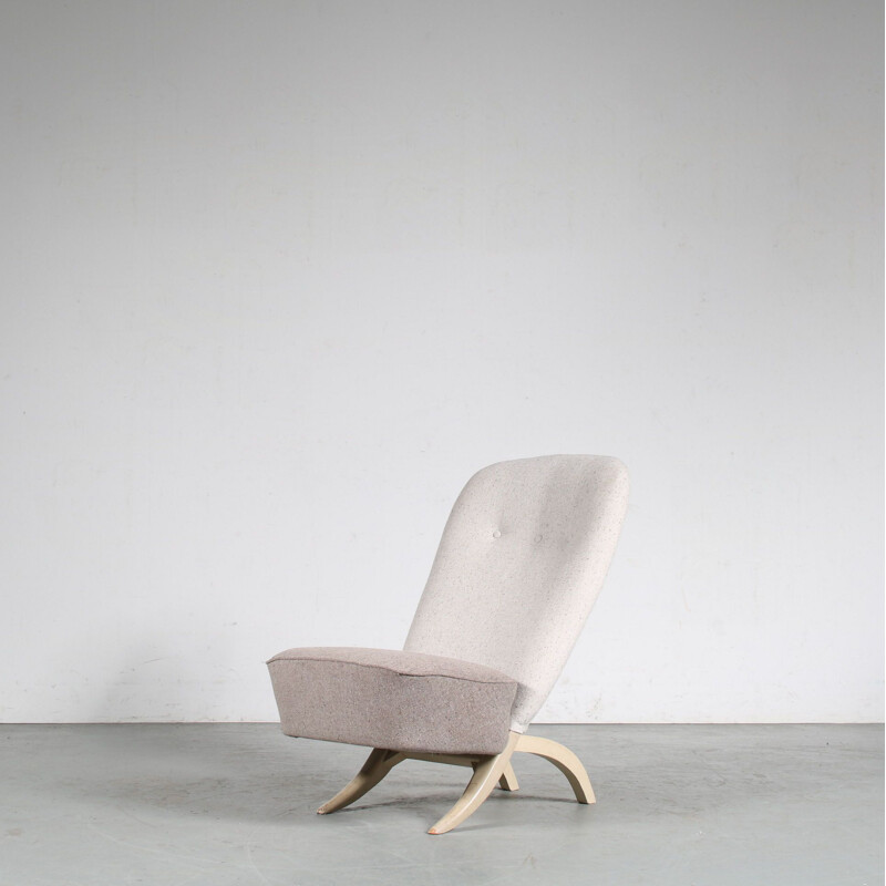 Vintage "Congo" armchair by Theo Ruth for Artifort, Netherlands 1950