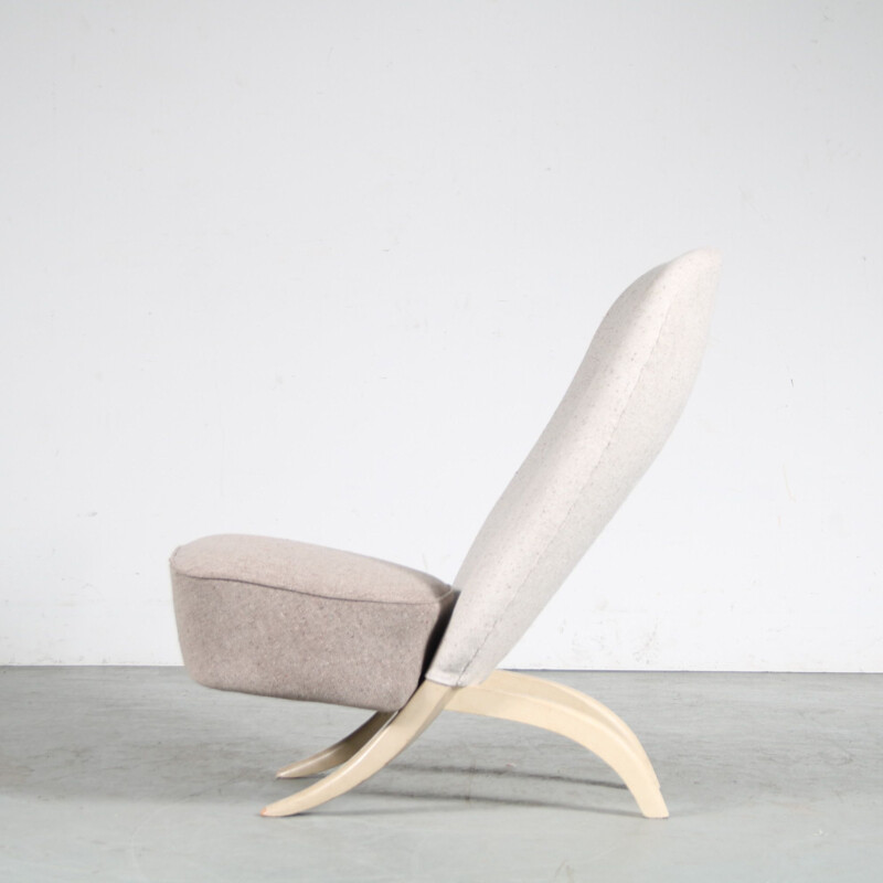 Vintage "Congo" armchair by Theo Ruth for Artifort, Netherlands 1950