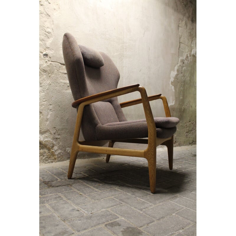 Fauteuil haut Bovenkamp en teck, Aksel BENDER MADSEN - 1960