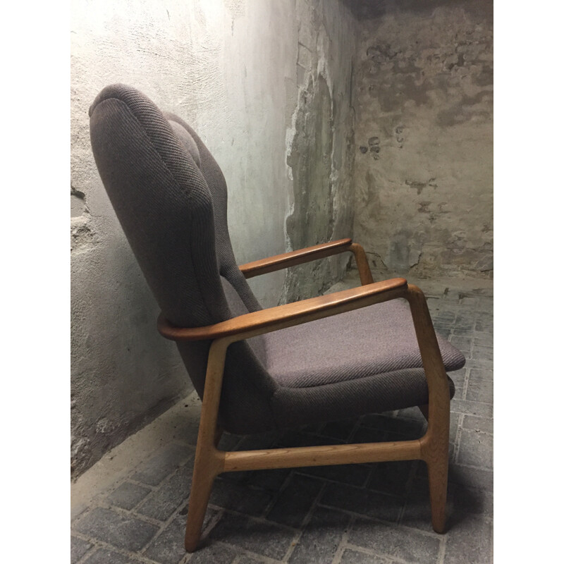 Bovenkamp wingback armchair in teak, Aksel BENDER MADSEN - 1960s