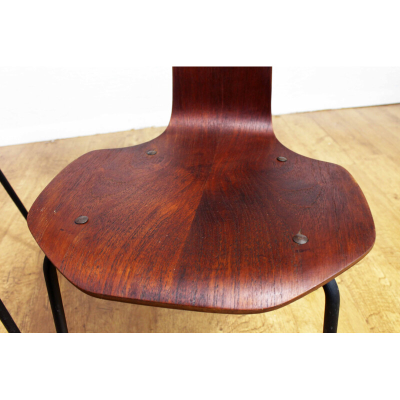 Paire de chaises vintage par Arne Jacobsen pour Fritz Hansen