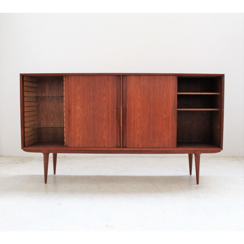 Credenza scandinava in teak di Omann Jun