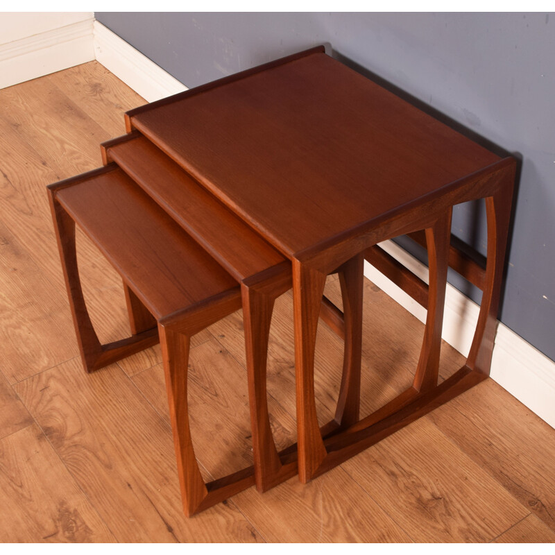 Teak vintage nesting tables by G Plan, 1960s