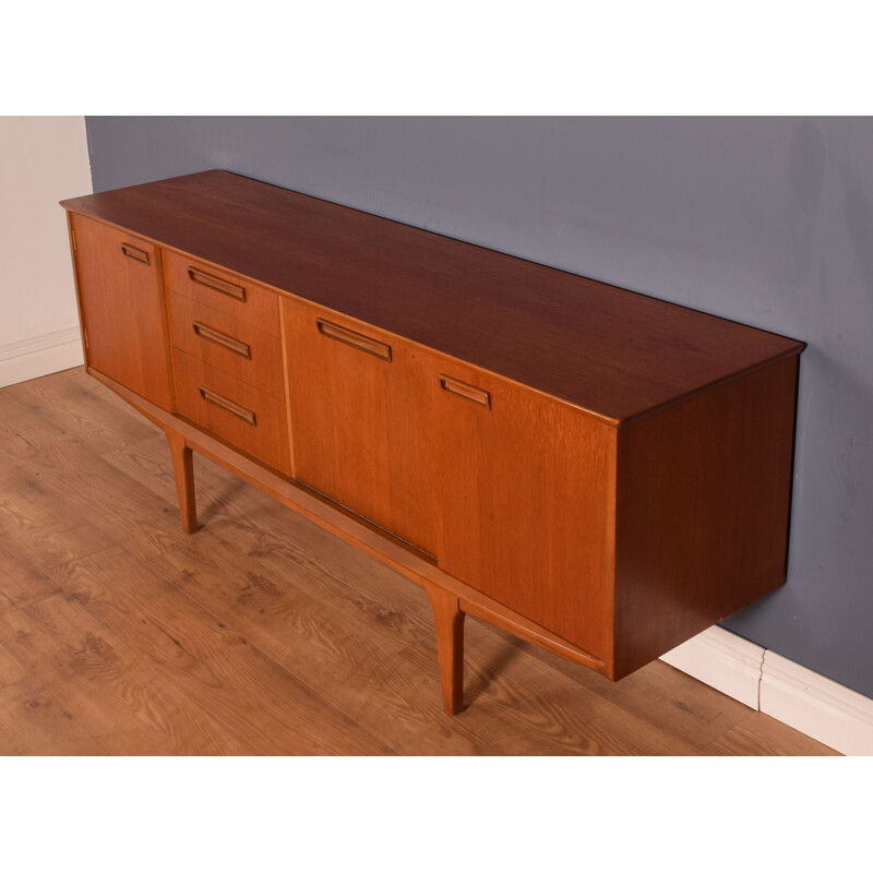 Vintage teak sideboard with three drawers by Jentique, 1960s