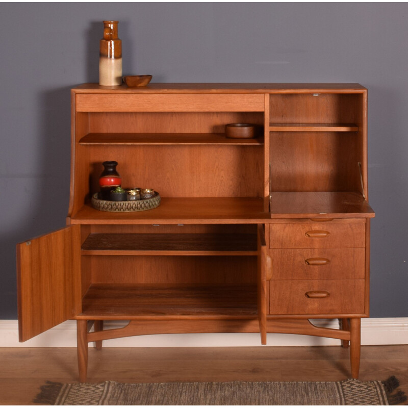 Mid century teak highboard by Victor Wilkins for G Plan, 1960s