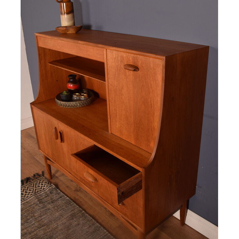 Mid century teak highboard by Victor Wilkins for G Plan, 1960s