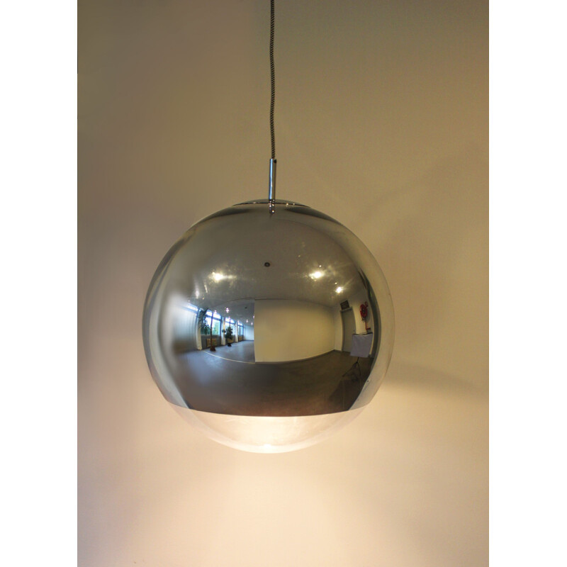 Vintage mirror sphere "Mirror Ball 50" by Tom Dixon, 2000