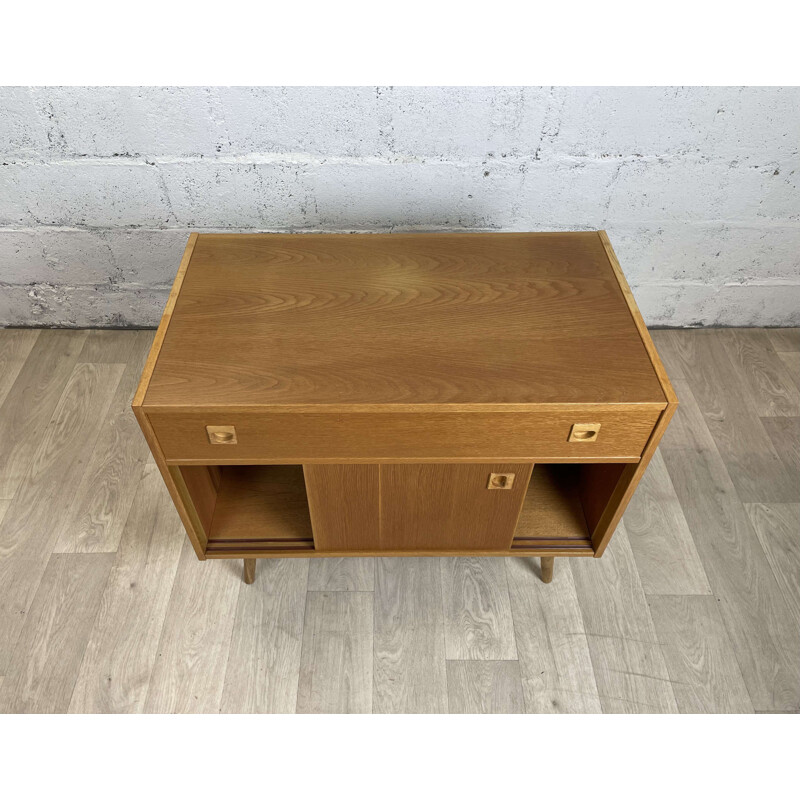 Scandinavian vintage oak sideboard, 1960