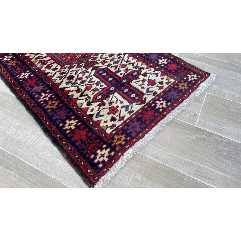 Vintage Persian hallway rug 74x320cm