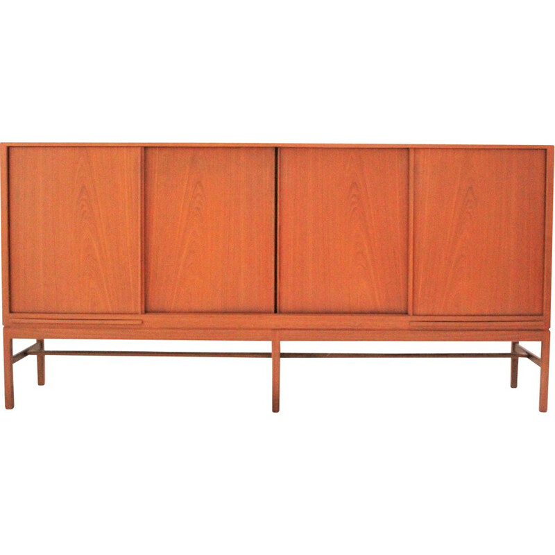 Scandinavian vintage teak sideboard by Kurt Ostervig for Kp Mobler, Denmark 1950