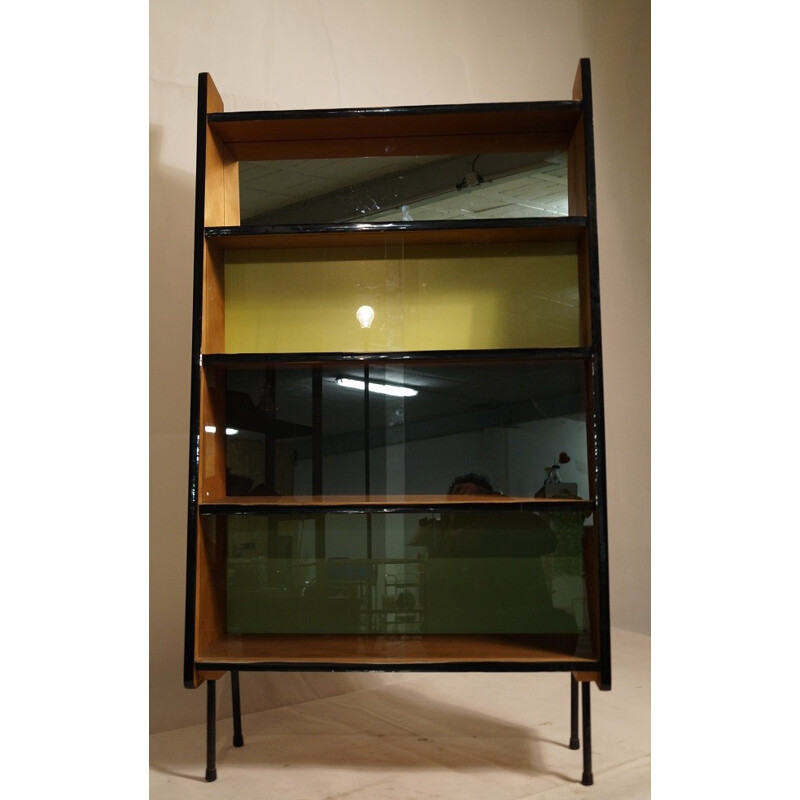 Bookcase "Trapeze" - 1950s