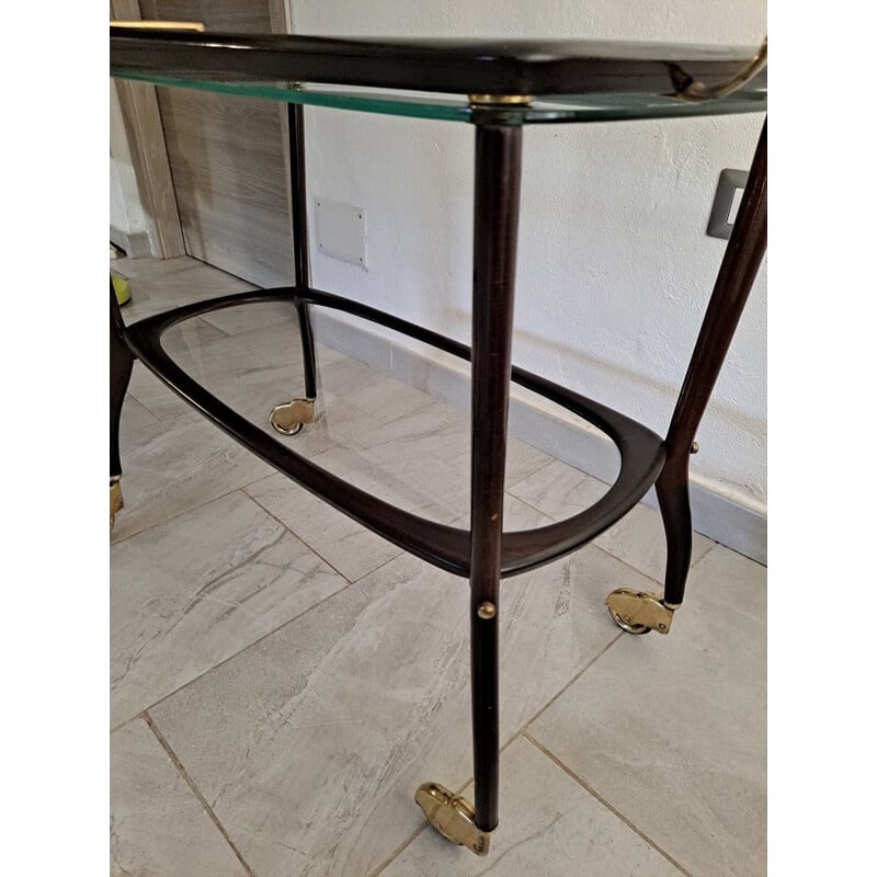 Vintage bar trolley for Cesare Lacca, 1950s