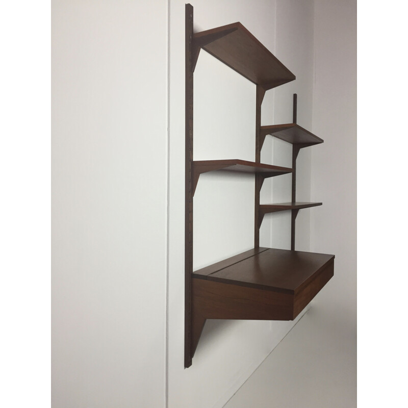 Danish Cado wall unit in teak, Poul CADOVIUS - 1960s