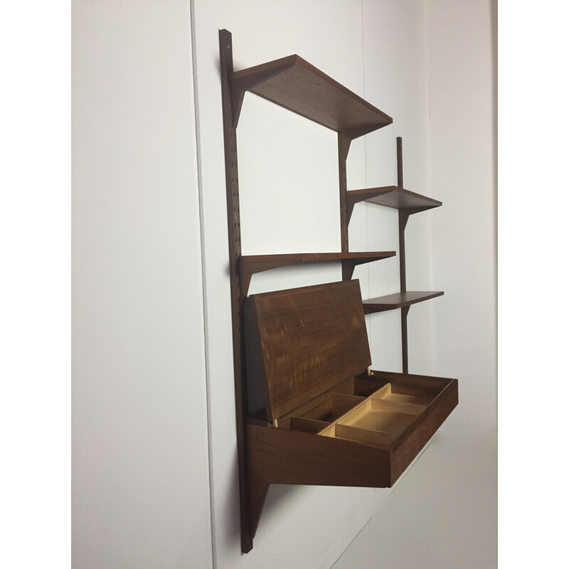 Danish Cado wall unit in teak, Poul CADOVIUS - 1960s