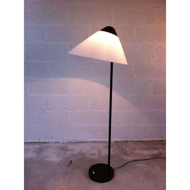 Louis Poulsen "Opala" floor lamp in steel, Hans WEGNER - 1970s