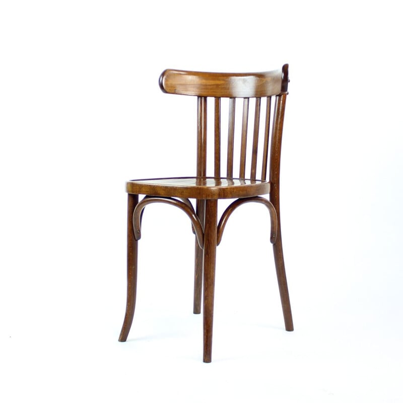 Mid-century bistro coffee chair by Michael Thonet for Tatra, 1960s