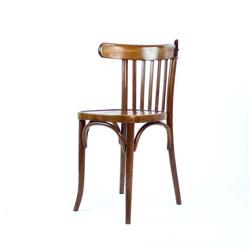 Sedia da bistrot vintage di Michael Thonet per Tatra, 1960