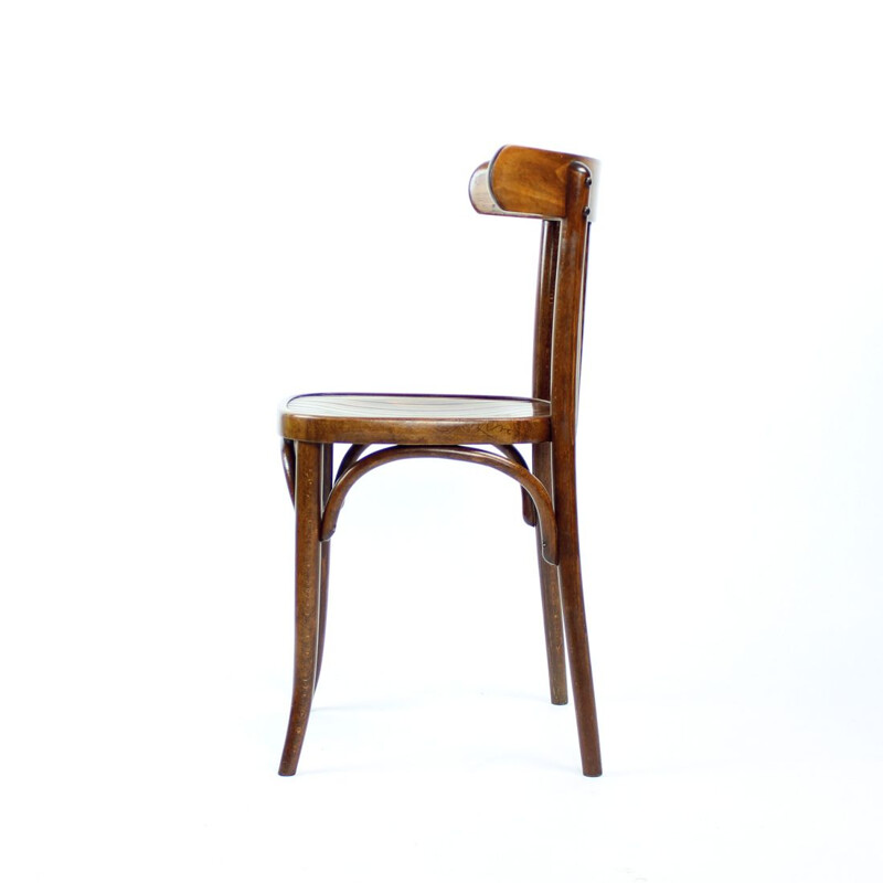 Mid-century bistro coffee chair by Michael Thonet for Tatra, 1960s