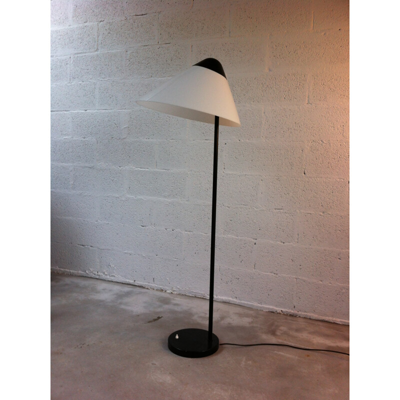 Louis Poulsen "Opala" floor lamp in steel, Hans WEGNER - 1970s