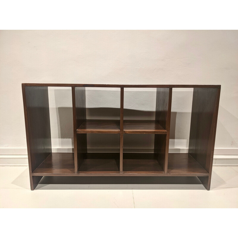 Low bookcase by Pierre Jeanneret, 1958