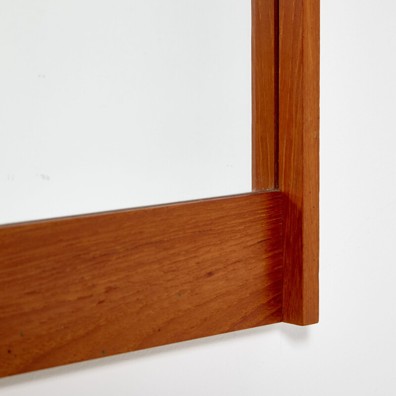 Vintage teak framed mirror, Denmark