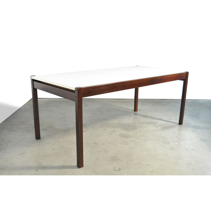 Vintage extendable wenge diningtable 6-8 persons Japanese serie by Cees Braakman for Pastoe, 1970s