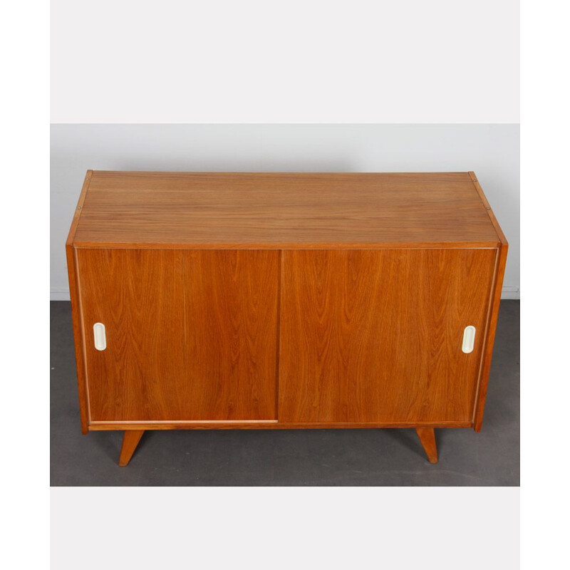 Vintage oak sideboard model U-452 by Jiri Jiroutek for Interier Praha, 1960s