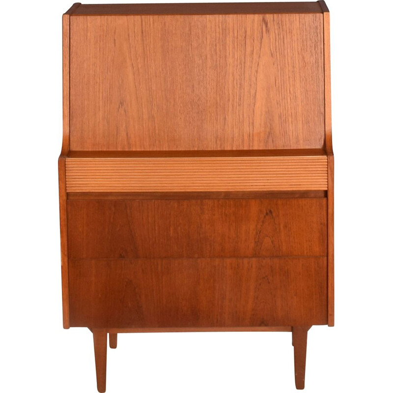 Vintage teak writing desk by Elliots of Newbury, 1960s