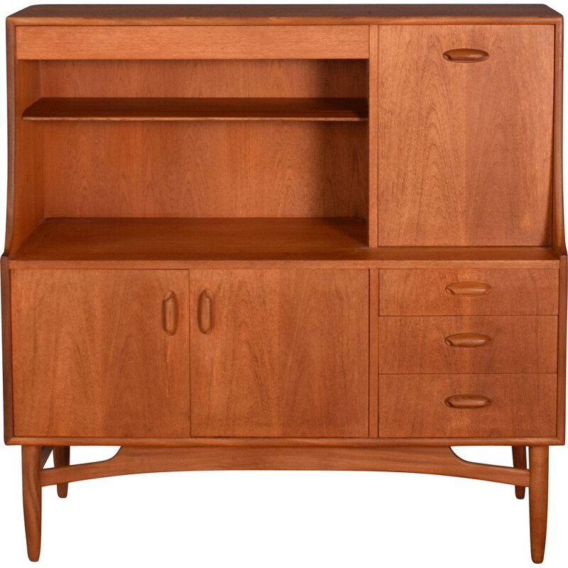 Mid century teak highboard by Victor Wilkins for G Plan, 1960s