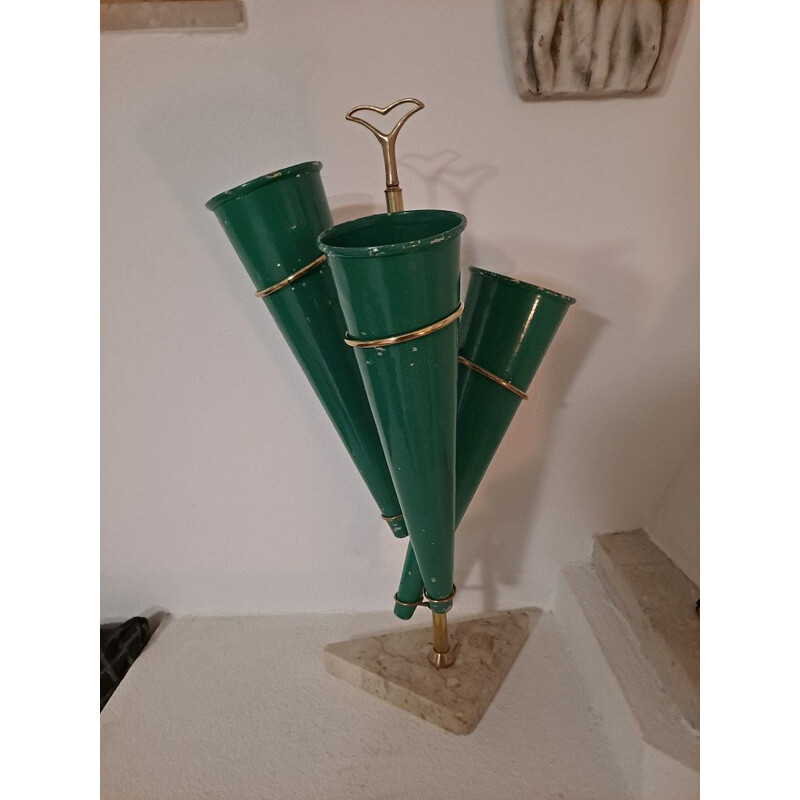 Mid-century Italian modernist umbrella stand, 1950s