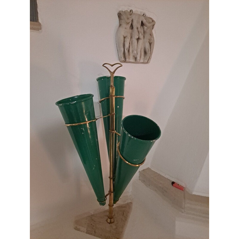 Mid-century Italian modernist umbrella stand, 1950s