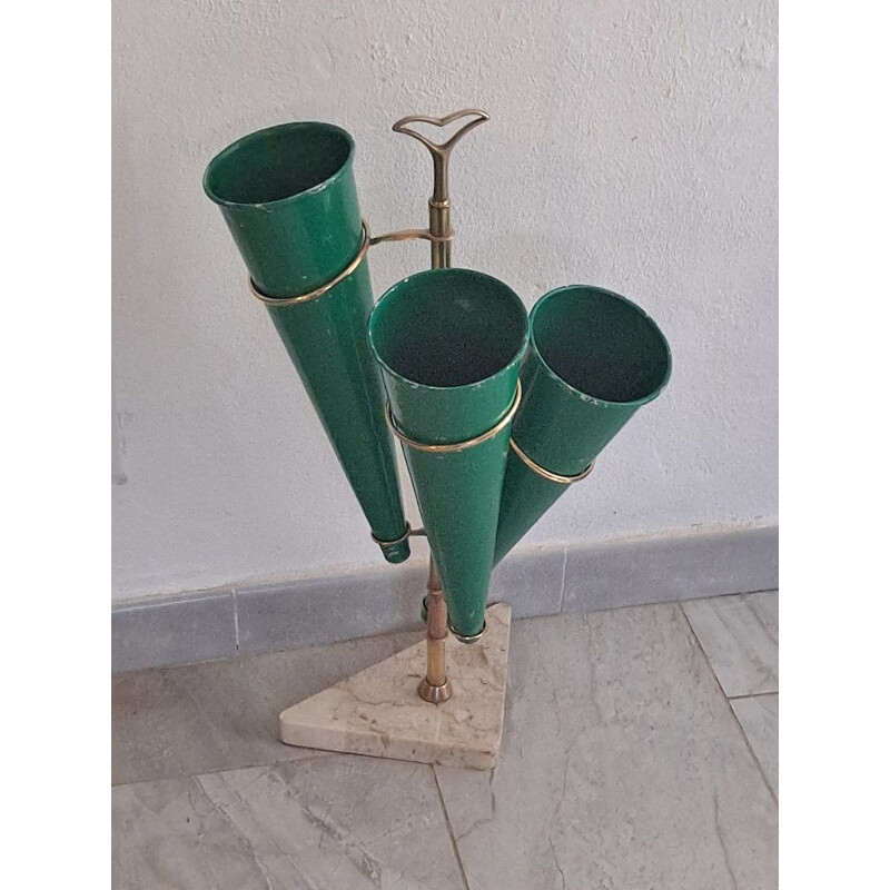 Mid-century Italian modernist umbrella stand, 1950s