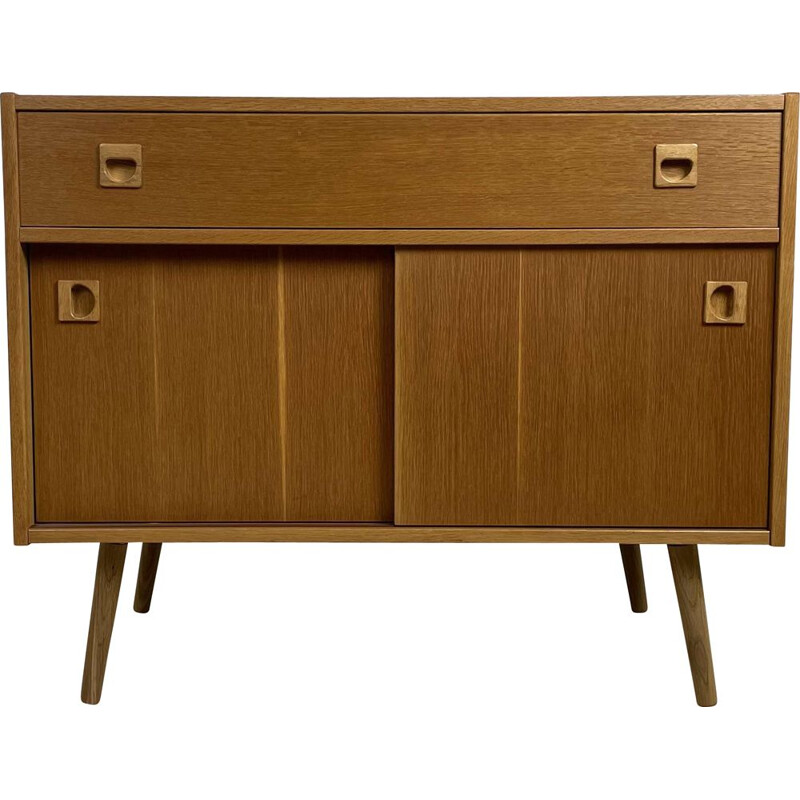 Scandinavian vintage oak sideboard, 1960