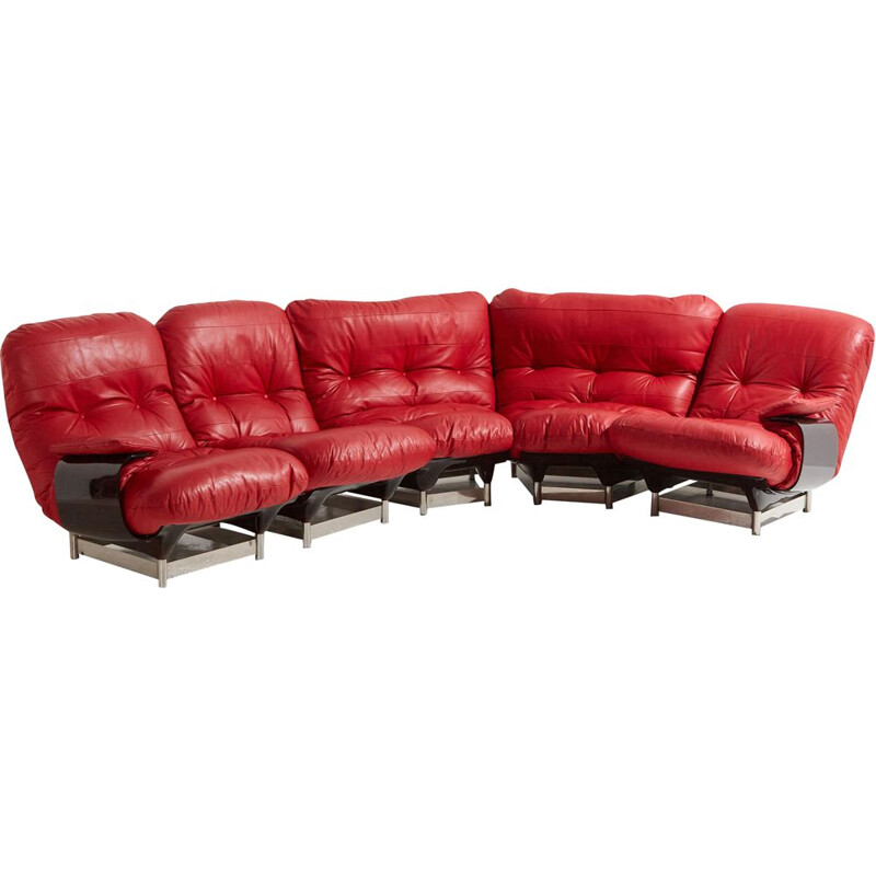 Modular sofa Marsala vintage by Michel Ducaroy for by Ligne Roset