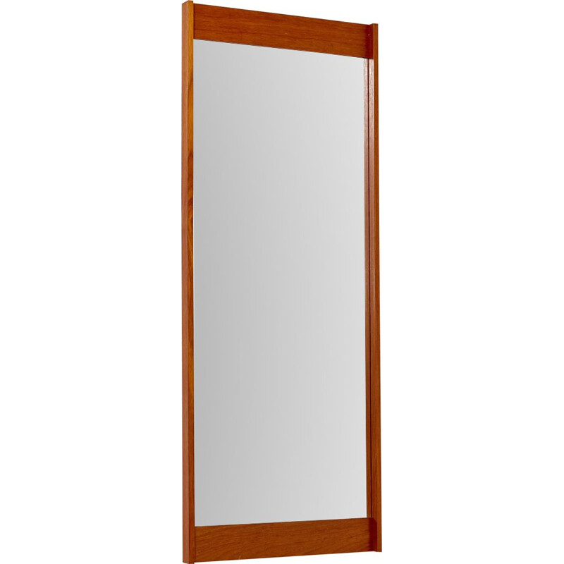 Vintage teak framed mirror, Denmark